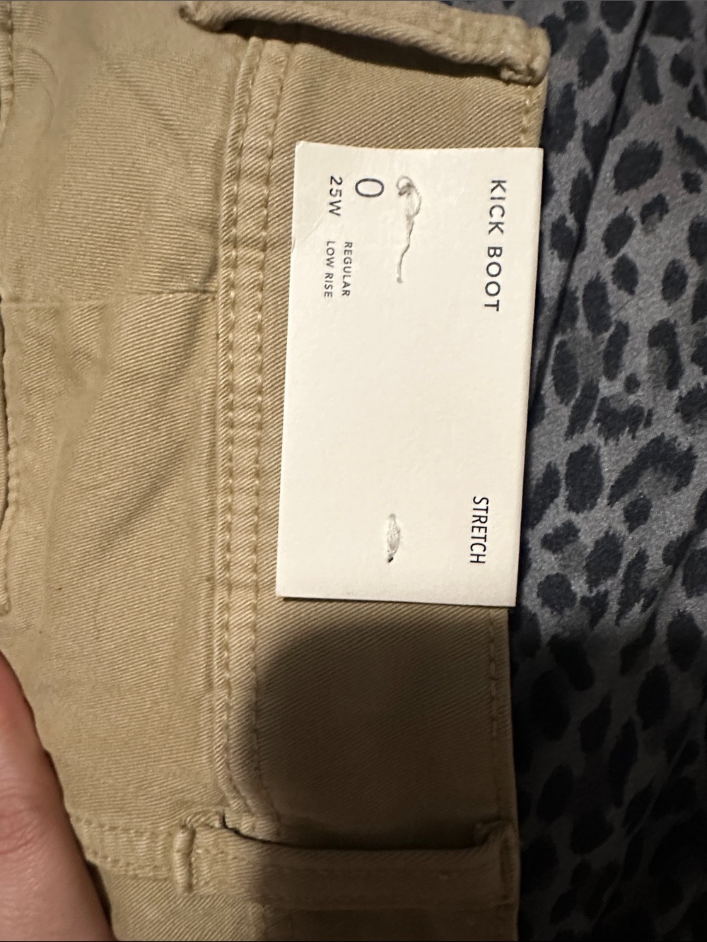 American Eagle Outfitters Women’s Tan khaki Pants - Picture 3 of 4